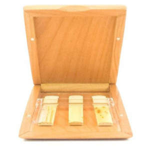 PAEZ Apertur wood reed case